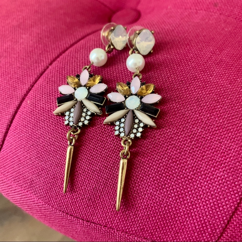 Eye Candy LA Flower Drop Earrings